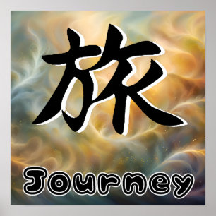 Journey Japan Characters Poster