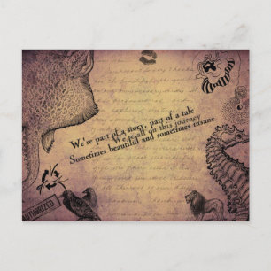 Journey Postcard Postkarte