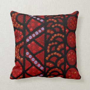 Journey Red Pillow Cushion Kissen