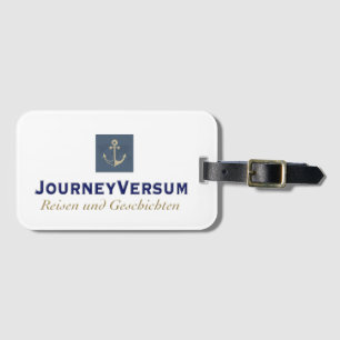 JourneyVersum Logo - Gepäckanhänger