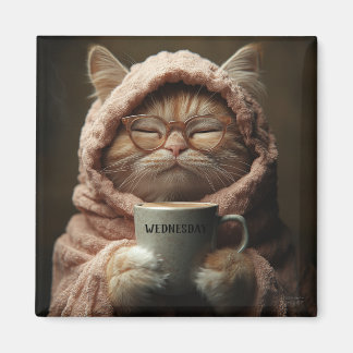 Jours Fantaisie Moderne Mercredi Magnet