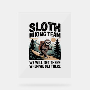 Jours Lents Vibes ensoleillées Sloth Hammock Trop