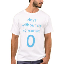 Jours sans T-shirt cis d'absurdité masculin