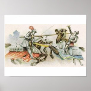 Jousting Contest Poster