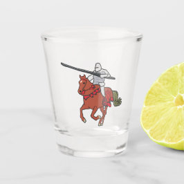 Jousting Knight Schnapsglas