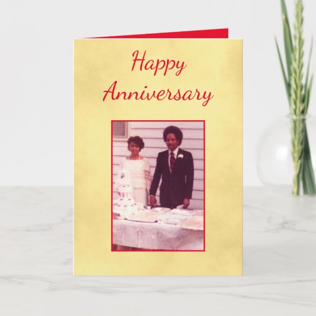 Jovely Happy Anniversaire Carte photo (Devant)
