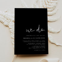 JOVI Modern Minimalistisch Simple Black and White