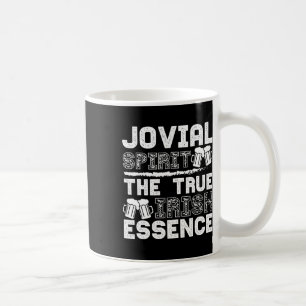 Jovialer Geist Wahre Irische Essenz Bier St. Patri Kaffeetasse
