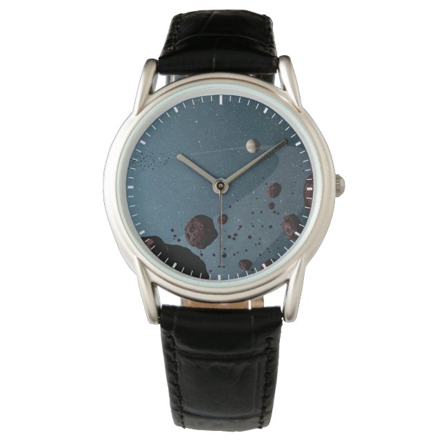 Jovian Trojans Asteroids. Armbanduhr (Vorderseite)