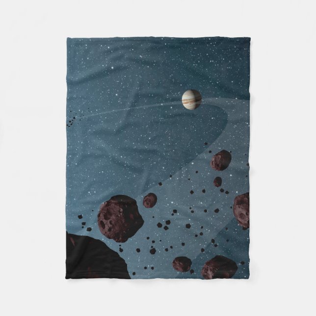 Jovian Trojans Asteroids. Fleecedecke (Vorderseite)