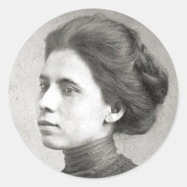 Jovita Idar Latina - Frauenrecht Runder Aufkleber