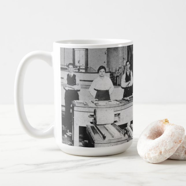 Jovita Idar Latina Suffrage Texas Leader Latinx Kaffeetasse (Mit Donut)