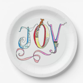 Joy 9" Papierplatte Pappteller