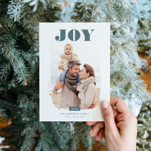 Joy Abstrakte Frame Foto Overlay Feiertagskarte