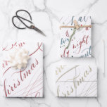 Joy at Christmas Wrapping Paper Flat Sheet Set - 3 Geschenkpapier Set<br><div class="desc">Weihnachten war schon immer eine besondere Jahreszeit für meine Familie und mich. Ich bin arm aufgewachsen, aber meine Eltern haben mich immer daran erinnert, dass Weihnachten zu feiern bedeutet, die Freude daran zu teilen, dass Christus geboren ist, anstatt teure Geschenke zu betonen. Egal, was Sie sich für ein Geschenk entscheiden,...</div>