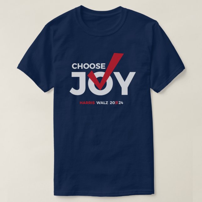 Joy auswählen T-Shirt (Design vorne)