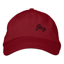 Joy Bestickte Baseballkappe