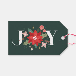 Joy Blüh Gift Tag - Pine Geschenkanhänger