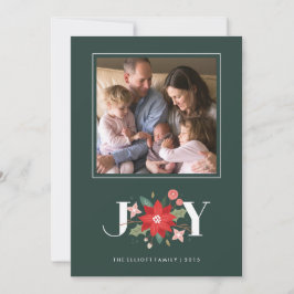 Joy Blüh Holiday Card - Pine Feiertagskarte