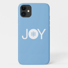 Joy Christmas Blue iPhone 11 Fall Case-Mate iPhone Hülle