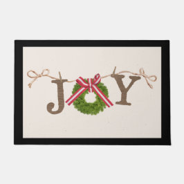 Joy Christmas Doormat Fußmatte