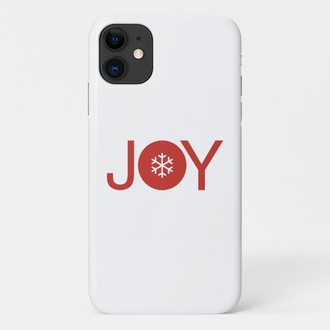 Joy Christmas iPhone 11 Fall Case-Mate iPhone Hülle (Rückseite)