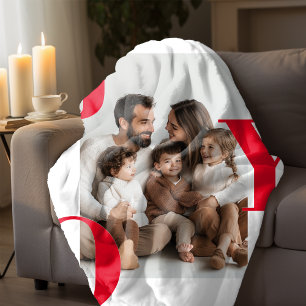 JOY Christmas Personalisierter Familienurlaub Fo Fleecedecke