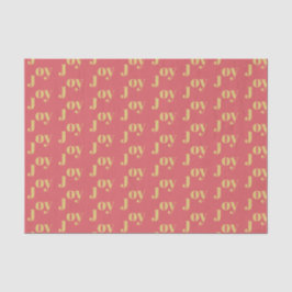 Joy Christmas Tissue Paper Seidenpapier