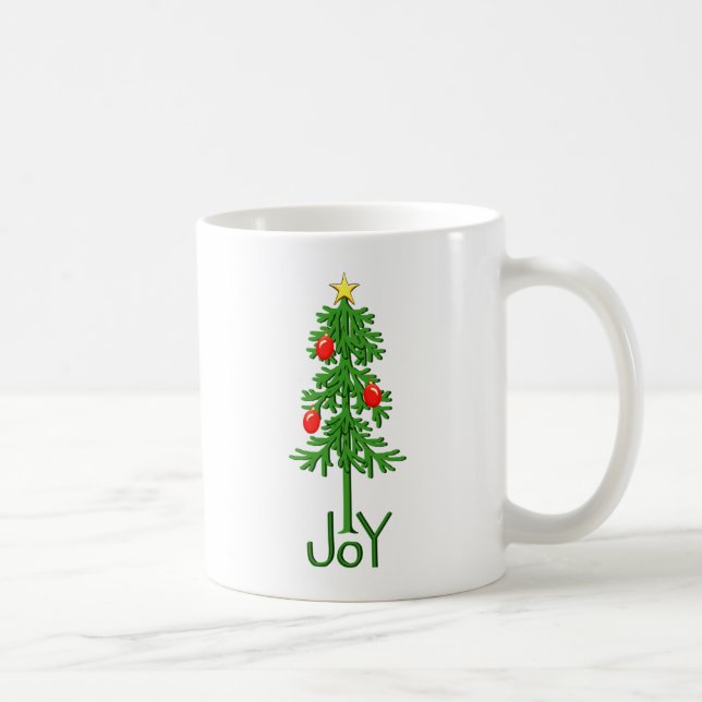 Joy Christmas Tree Kaffeetasse (Rechts)