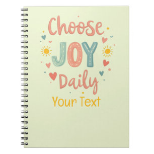 Joy Daily Pastel Doodle Notizblock