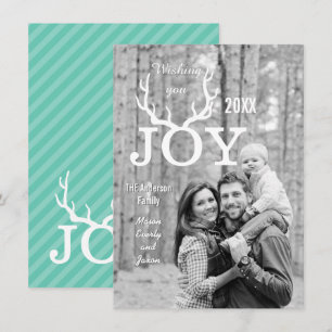 Joy Deer Antlers Weihnachten Weihnachten Weihnacht