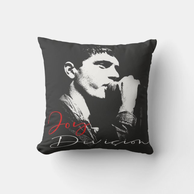 Joy Division T - Shirt Kissen (Vorderseite)