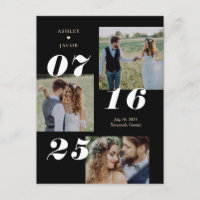 Joy EDITABLE COLOR Save the Date verbreiten