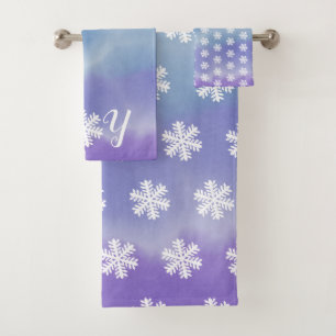 Joy Ensemble de serviettes de bain Snowflake