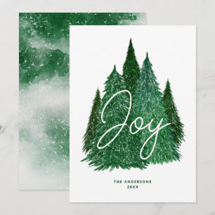 Joy Evergreen Weihnachten   Wintergrüner Tannenbau