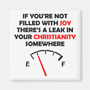 Joy Fill Christlich Quotes Redewendungen Magnet