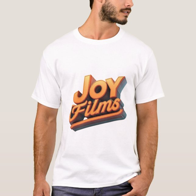 Joy Films 3D Movie Logo T-Shirt (Vorderseite)