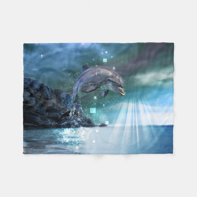JOY - Fleece Blanket (Vorderseite (Horizontal))