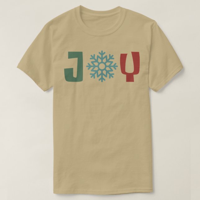 Joy Frory Christmas Yuletide Season Familie Matchi T-Shirt (Design vorne)