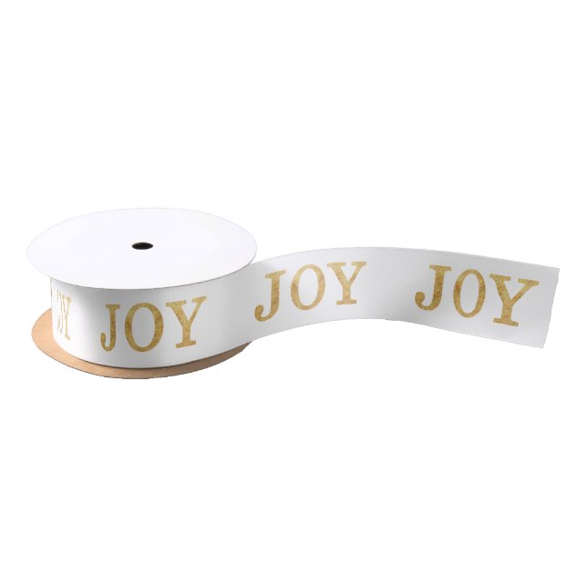 JOY (Gold) Satinband (Spule)