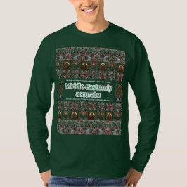 Joy Green Middle East Accurate Weihnachten Ugly T-Shirt