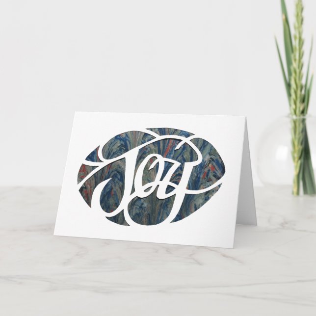 Joy Greeting Card Karte (Vorderseite)