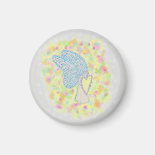 Joy Guardian Angel Art Custom Kühlschrankmagnet