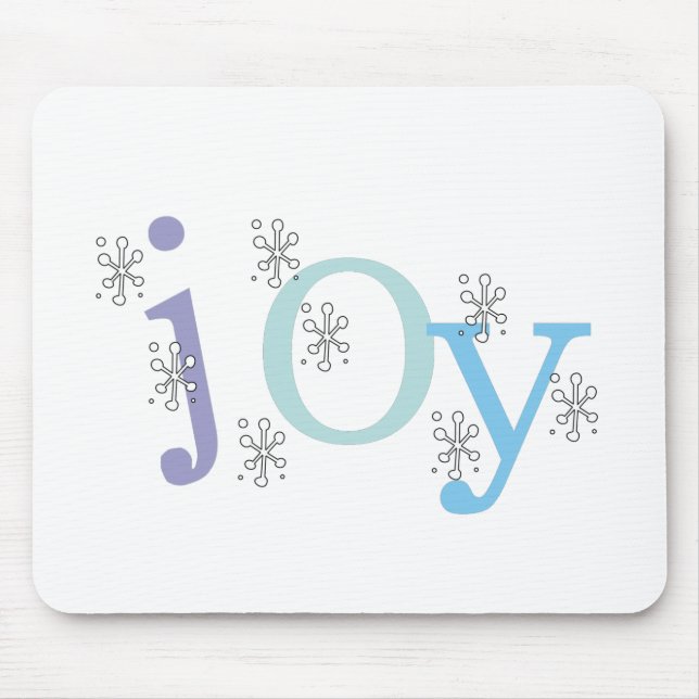 JOY Holiday Tshirts und Geschenke Mousepad (Vorne)