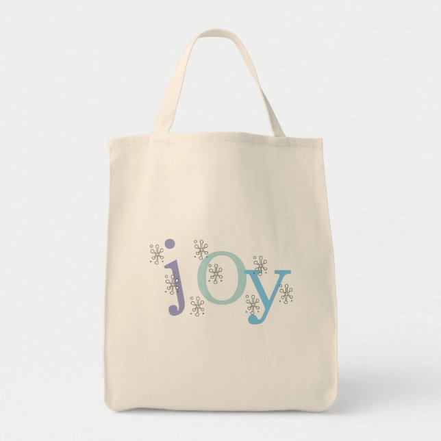 JOY Holiday Tshirts und Geschenke Tragetasche (Vorne)