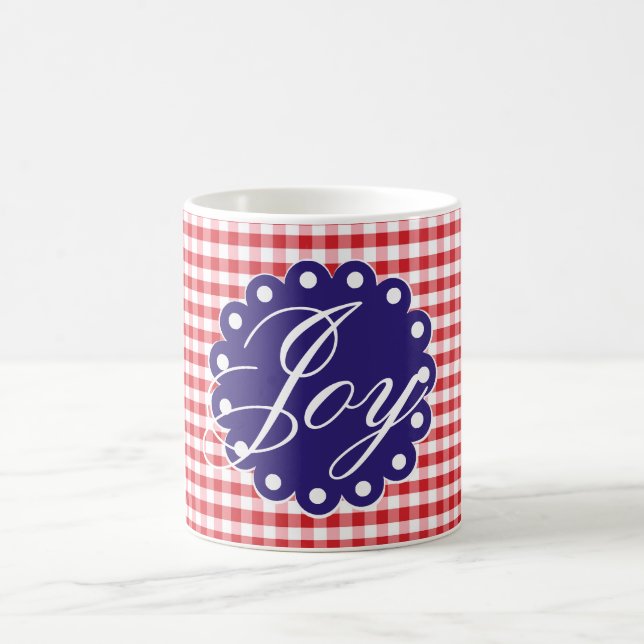 Joy Homemade Christmas Scrapbook Memory Party Mug (Centre)