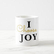 Joy in Every Sip - Gold Script Tasse