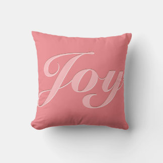 Joy in Pink Kissen