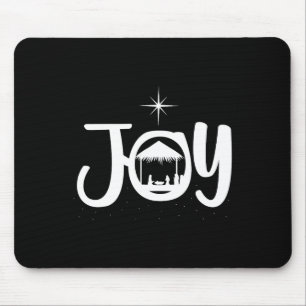 Joy Jesus Nativity Szene Cool Weihnachtskleid Mousepad