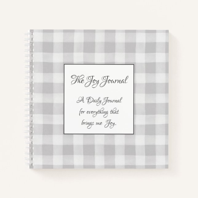 Joy Journal Notebook Notizbuch (Vorderseite)